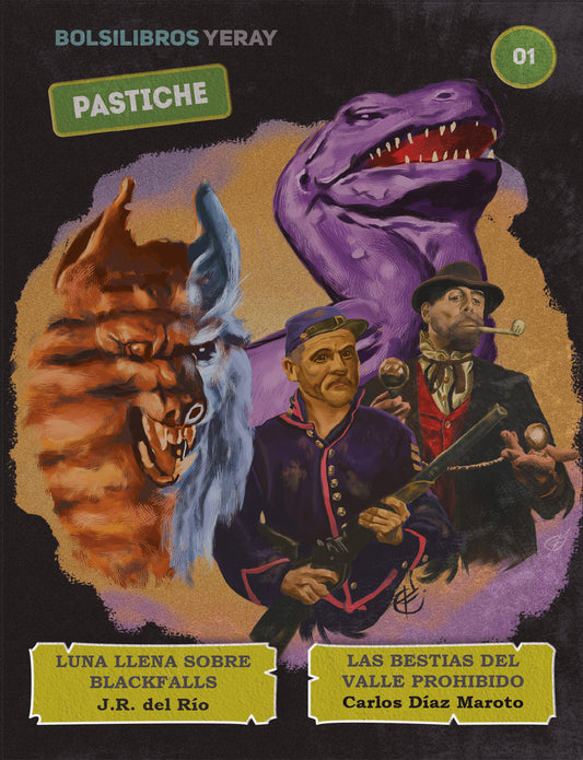 BOLSILIBROS YERAY 01: LUNA LLENA SOBRE BLACK FALLS, de Jorge R. del Río / LAS BESTIAS DEL VALLE PROHIBIDO, de Carlos Díaz Maroto